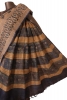 Pure Floral Tussar Silk Saree